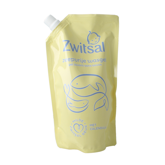Zwitsal Zeepvrije wasgel navul 500.00 Milliliter