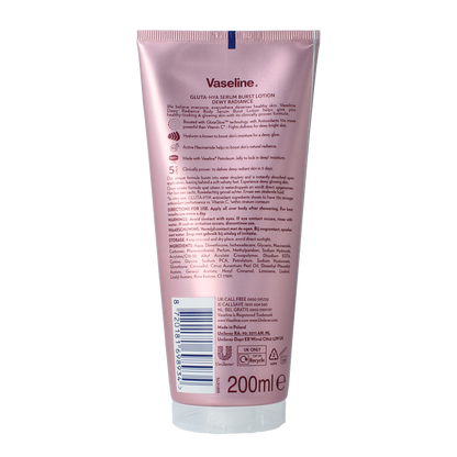 Vaseline Gluta-hya dewy radiance 200.00 Milliliter