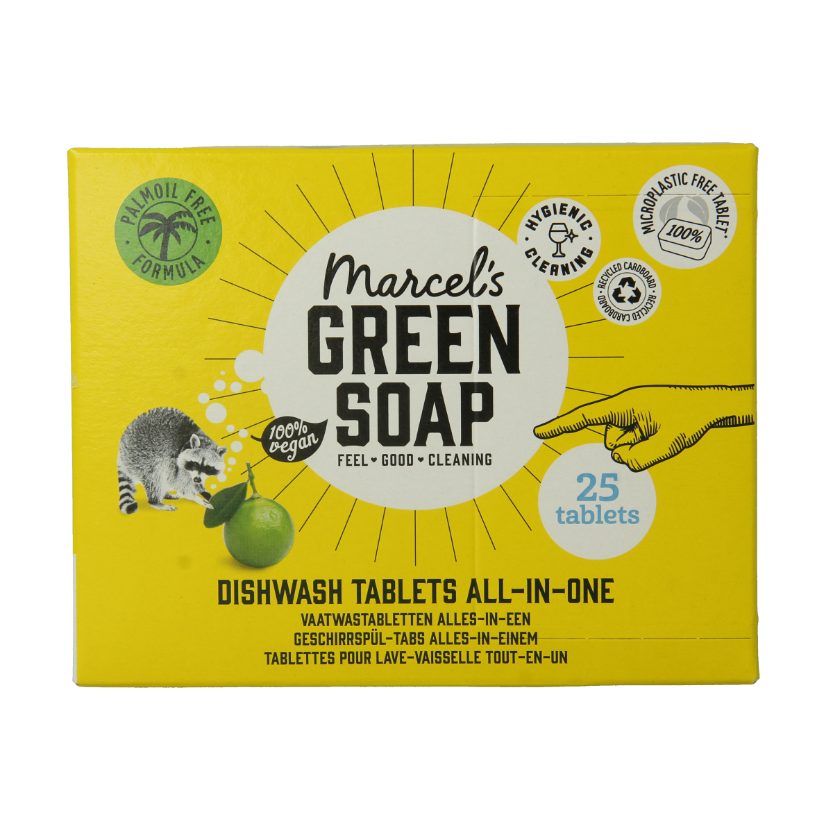 Marcel's Green Soap Vaatwas tabletten 25.00 Stuks