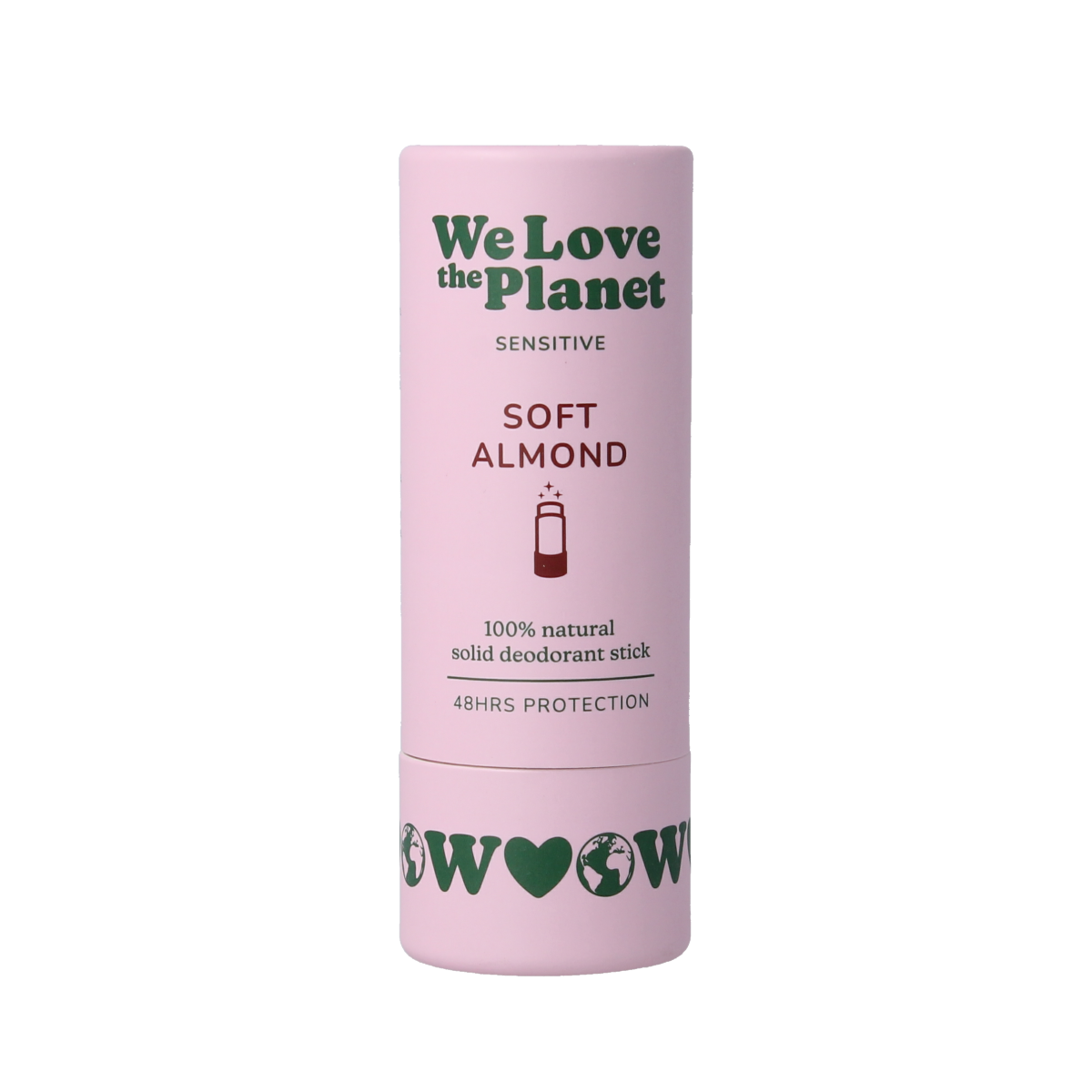 We Love The Planet Deodorant stick soft almond vegan 40.00 Gram