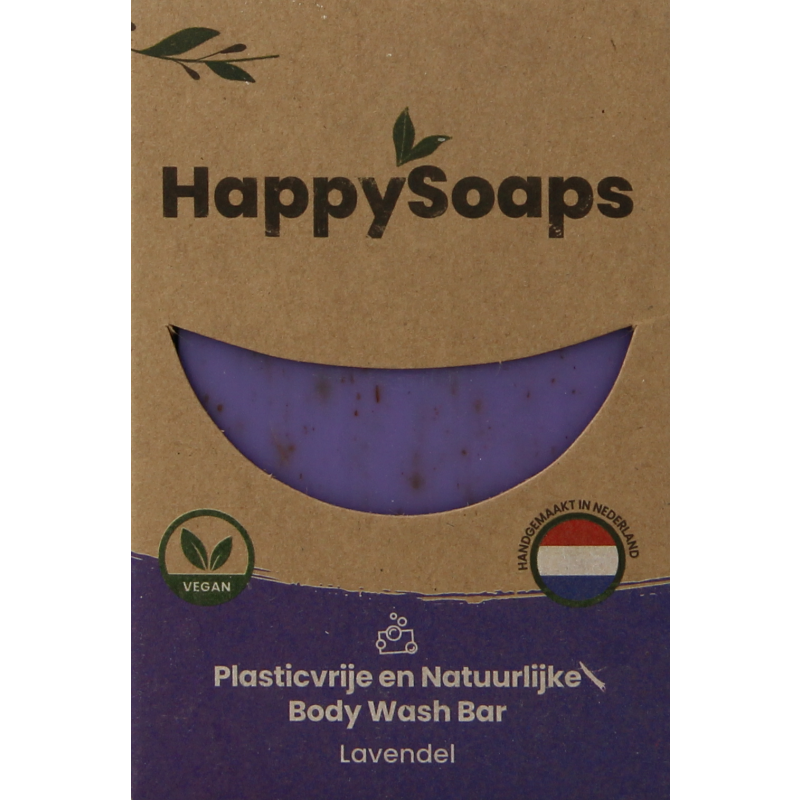 Happysoaps Body bar lavendel 100 Gram