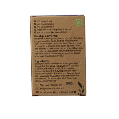 Happysoaps Shaving bar lavendel 80 Gram