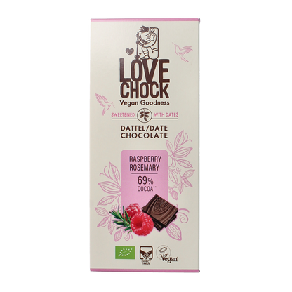 Lovechock Raspberry rosemary bio 70.00 Gram