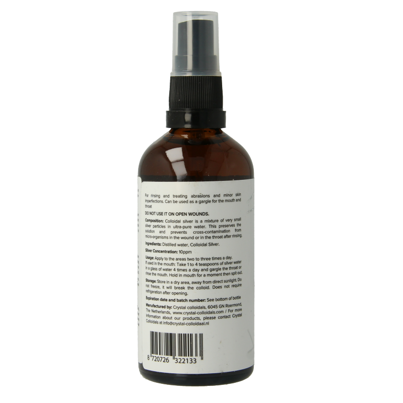 Crystal Collodiaal zilver spray 100 Milliliter