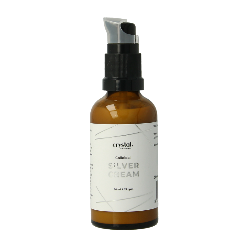 Crystal Colloidaal zilver creme 50 Milliliter