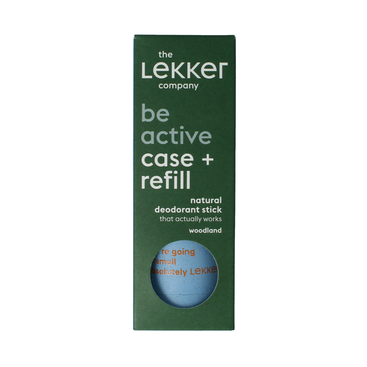 Lekker Company Deodorant refill starter be active 40.00 Gram