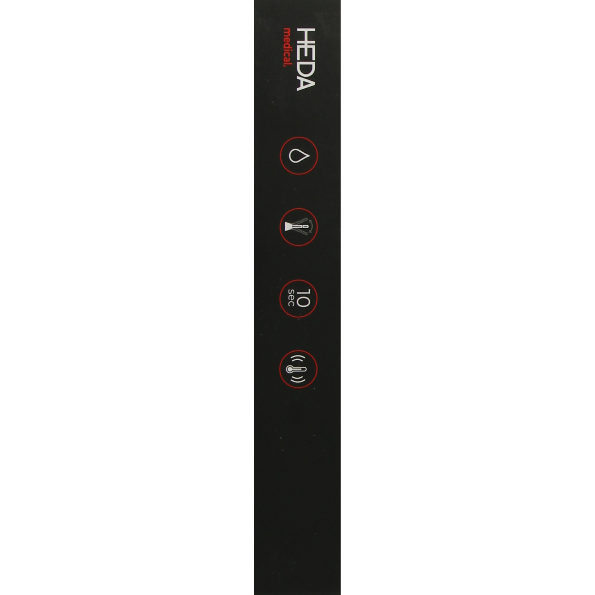 HEDA Thermometer luxe 10 seconden 1.00 Stuks