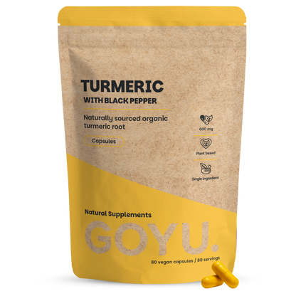 Goyu Kurkuma piperine bio 80.00 Capsules