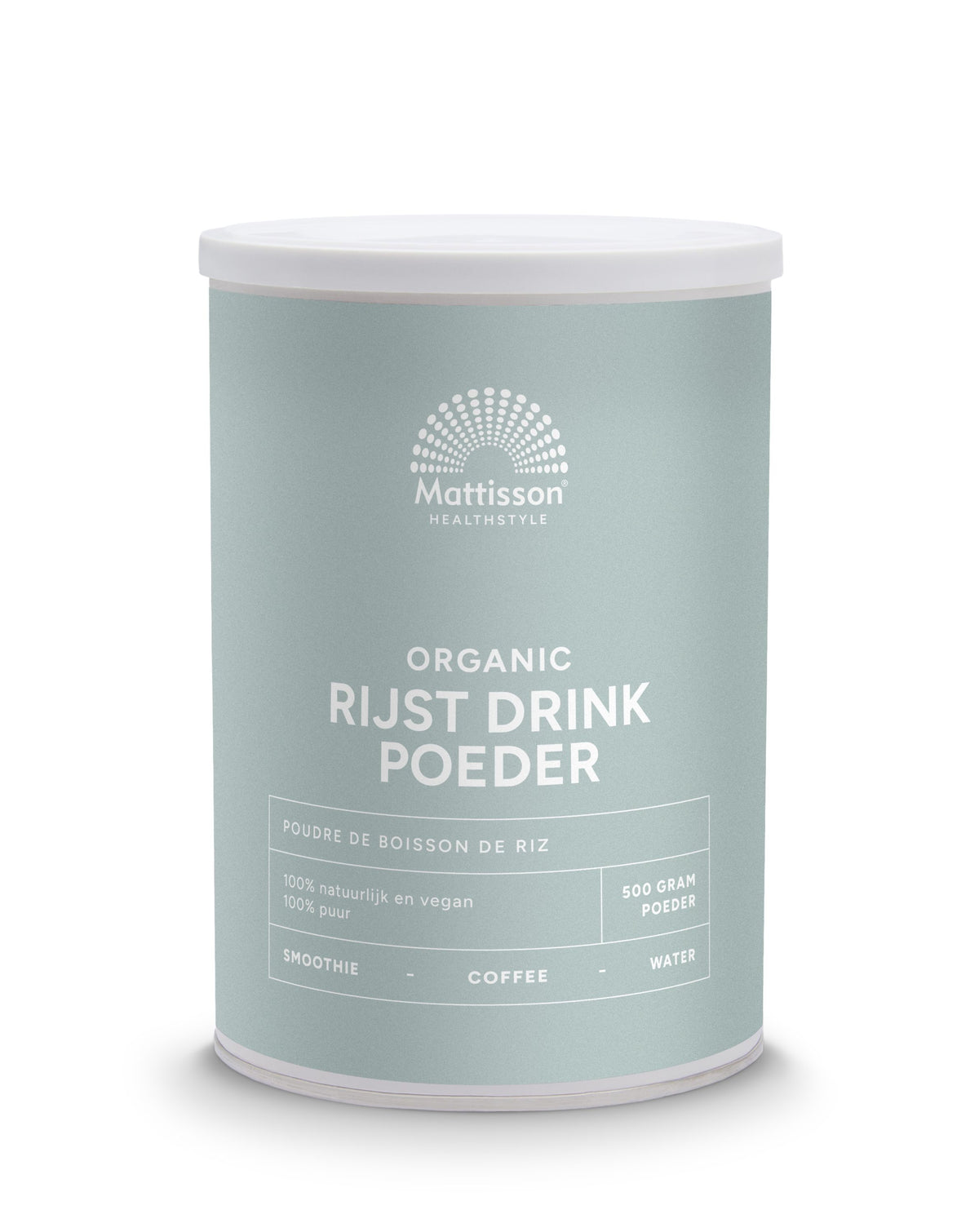 Mattisson Biologisch rijst drink poeder 500.00 Gram