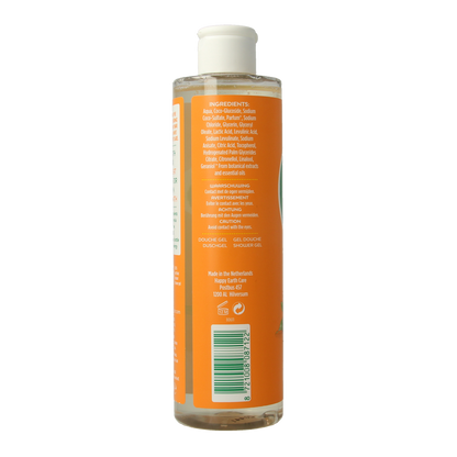 Happy Earth Pure showergel rose petitgrain 300.00 Milliliter