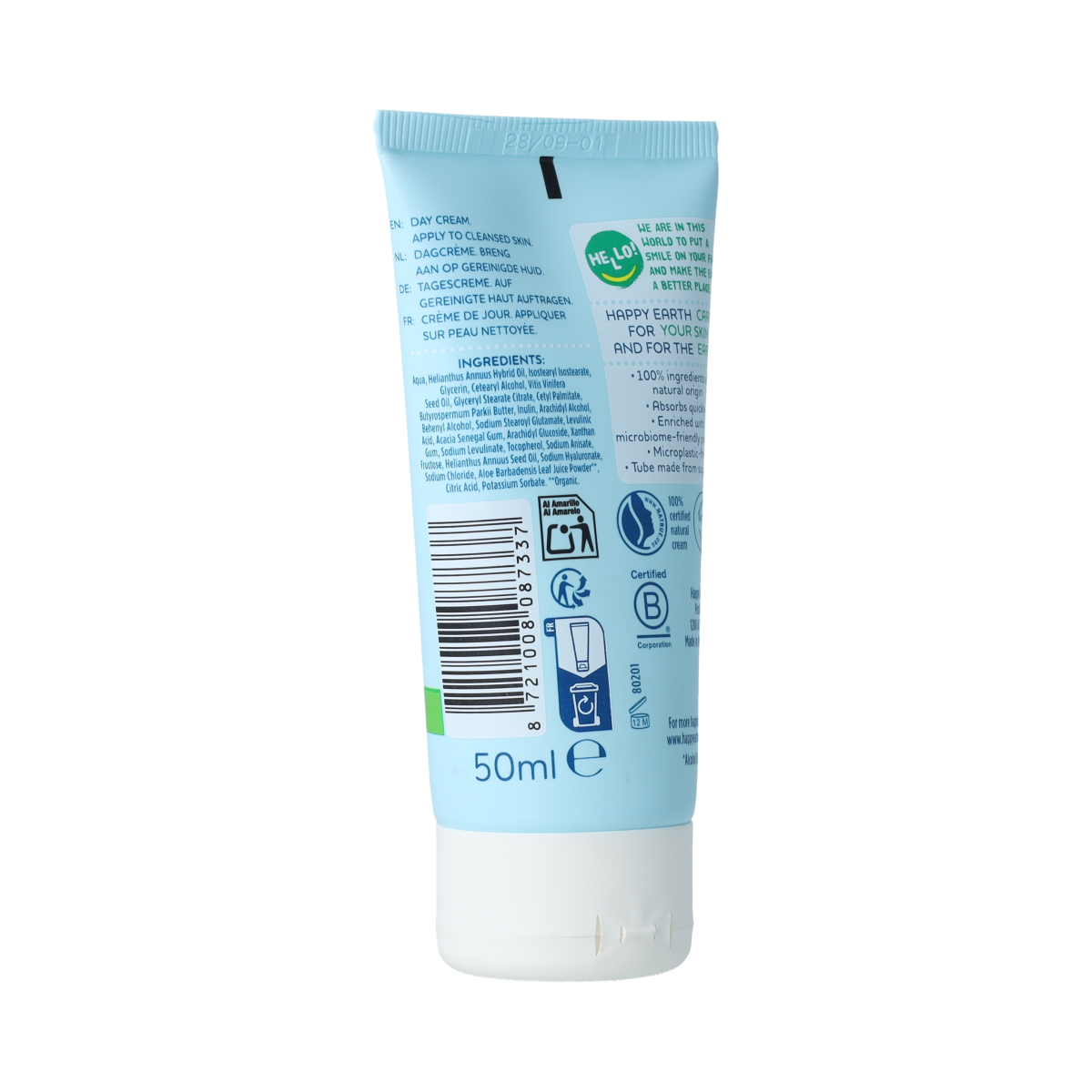 Happy Earth Happy Earth Hydrating day cream 50.00 Milliliter