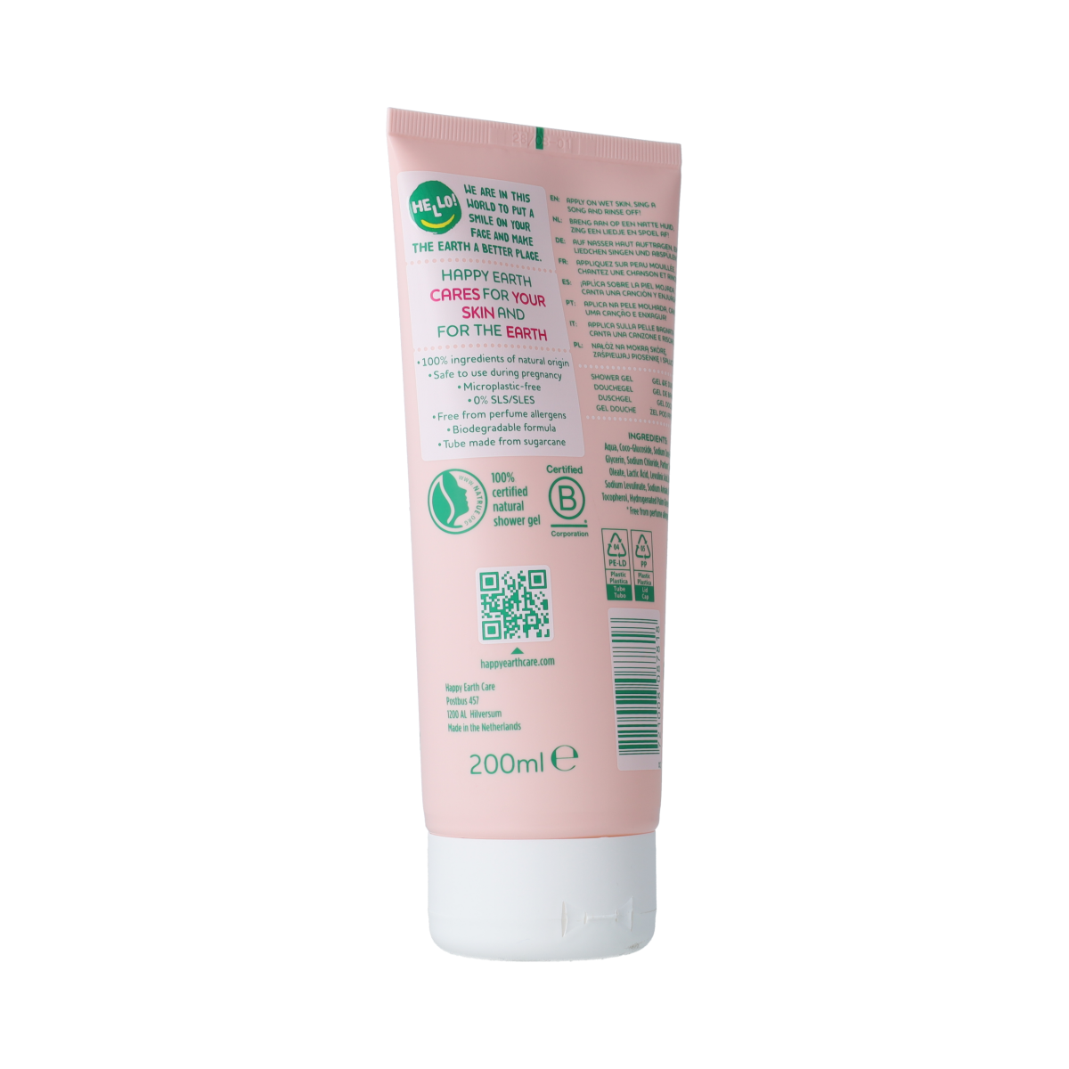Happy Earth Happy Earth 100% Mama Care Pure Shower Gel 200.00 Milliliter