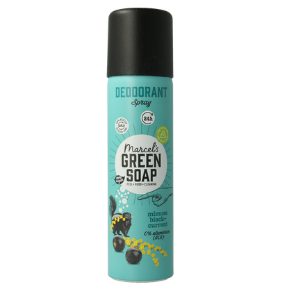 Marcel's Green Soap Deospray mimosa black currant 150.00 Milliliter