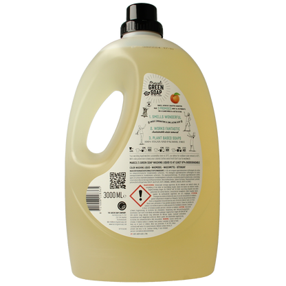 Marcel's Green Soap Wasmiddel kleur perzik & jasmijn 3.00 Liter