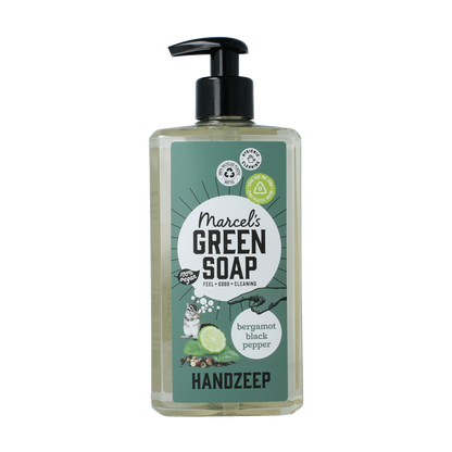 Marcel's Green Soap Handzeep bergamot & black pepper 500.00 Milliliter