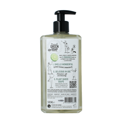 Marcel's Green Soap Handzeep bergamot & black pepper 500.00 Milliliter