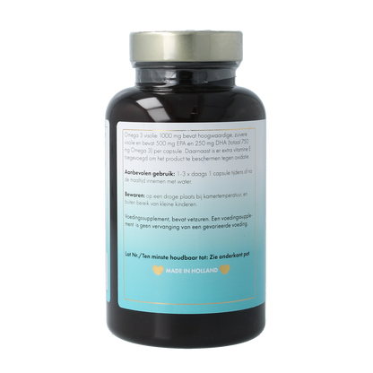 Sea Vitamins Omega 3 visolie strong met vitamine E 90.00 Vegetarische capsules