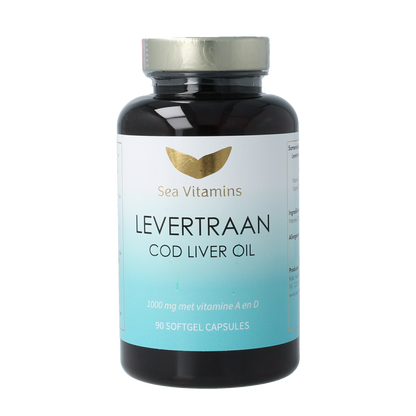 Sea Vitamins Levertraan 90.00 Softgels