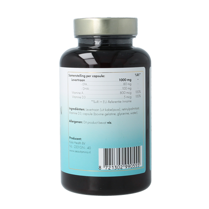 Sea Vitamins Levertraan 90.00 Softgels