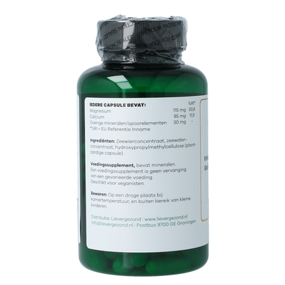 Liever Gezond Magne cal max magnesium en calcium to the max 90.00 Vegetarische capsules