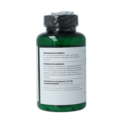 Liever Gezond Probiotica met prebiotica gember 60.00 Vegetarische capsules