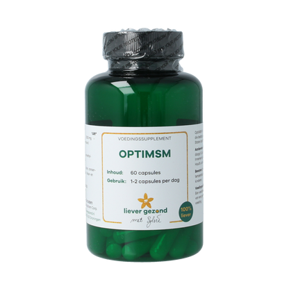 Liever Gezond Opti msm 1000mg 60.00 Vegetarische capsules