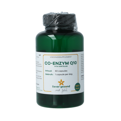 Liever Gezond Co-enzym Q10 100mg Vita hart slag 60.00 Softgels