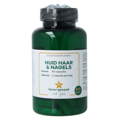Liever Gezond Huid haar nagels 60.00 Vegetarische capsules