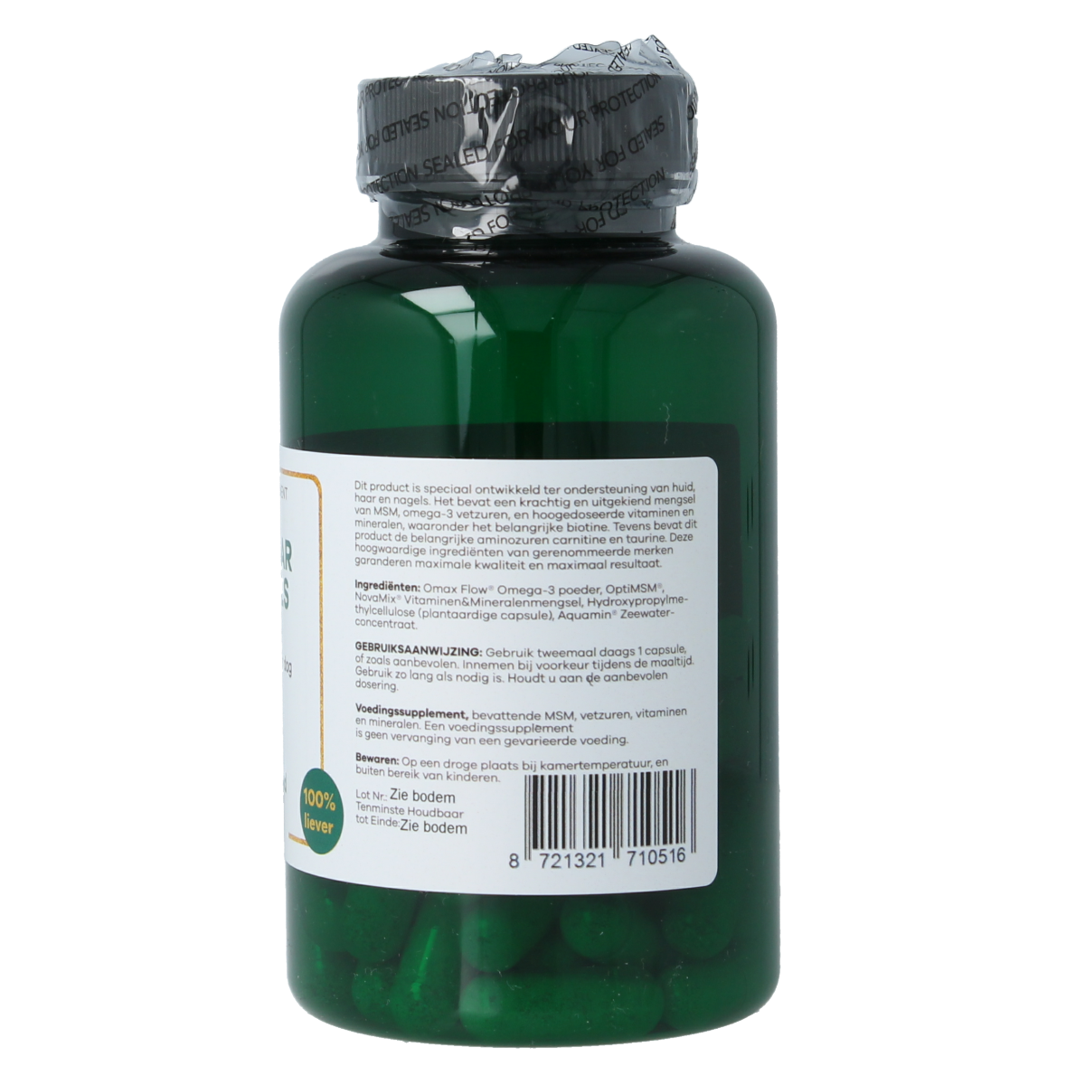 Liever Gezond Huid haar nagels 60.00 Vegetarische capsules