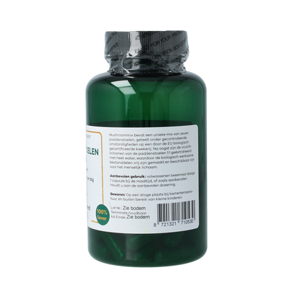 Liever Gezond Paddenstoelenmix 525mg bio 60.00 Vegetarische capsules