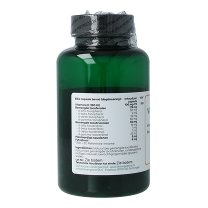 Liever Gezond Vitamine E T8 60.00 Vegetarische capsules