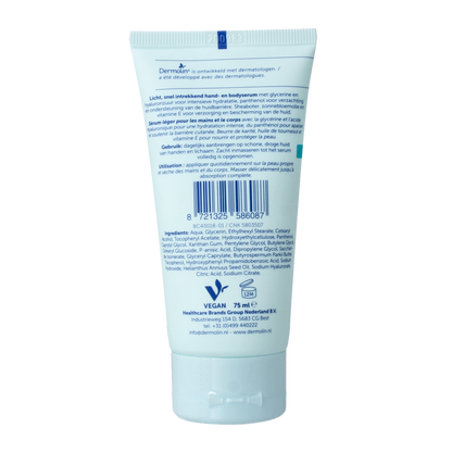 Dermolin Hand & bodyserum 75.00 Milliliter