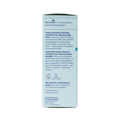 Dermolin Serum hydra met pipet 30.00 Milliliter