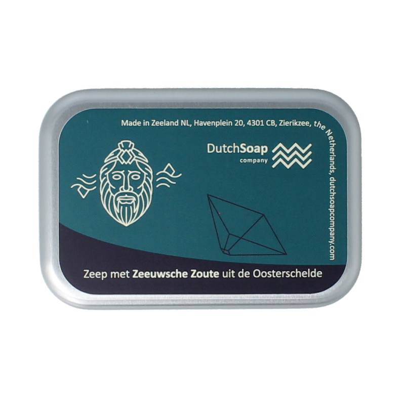 Zeeuwsche Zoute Zeep in aluminium travel case 1 Stuks