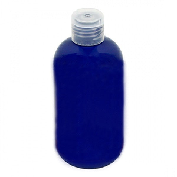 Volatile Kunststoffles met dop paars leeg 250.00 Milliliter