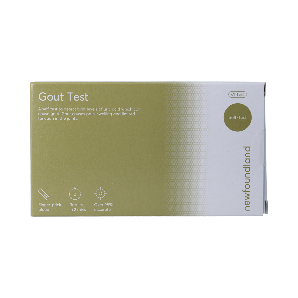 The Tester Gout test (urinezuur test - Jichttest) 1.00 Stuks