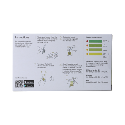 The Tester Gout test (urinezuur test - Jichttest) 1.00 Stuks