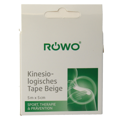 Rowo Kinesiotape roze 5cm x 5m 1.00 Stuks