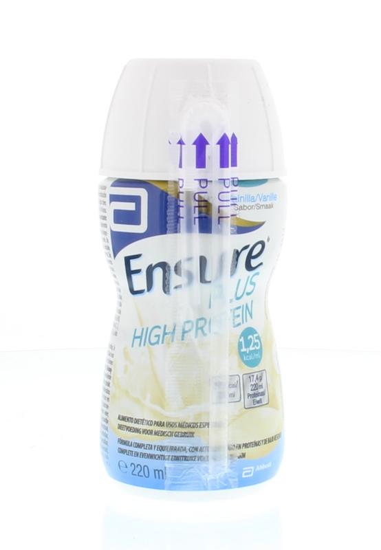 Ensure Plus high protein vanille 220.00 Milliliter