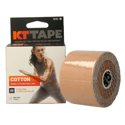 KT Tape Original precut 5 meter beige 20 Stuks