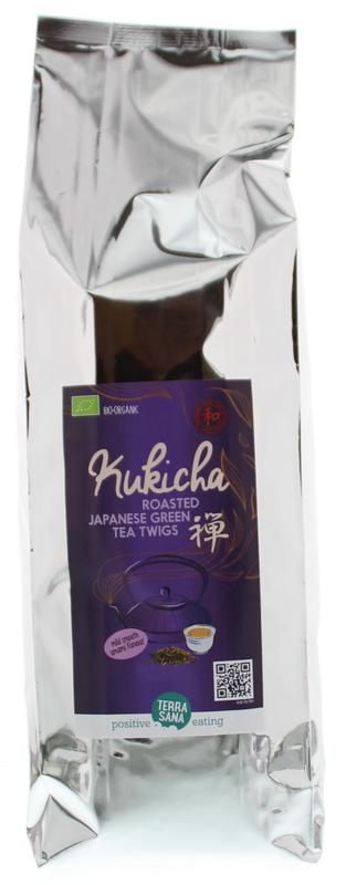 TerraSana Kukicha thee twijgjes bio 1.00 Kilogram