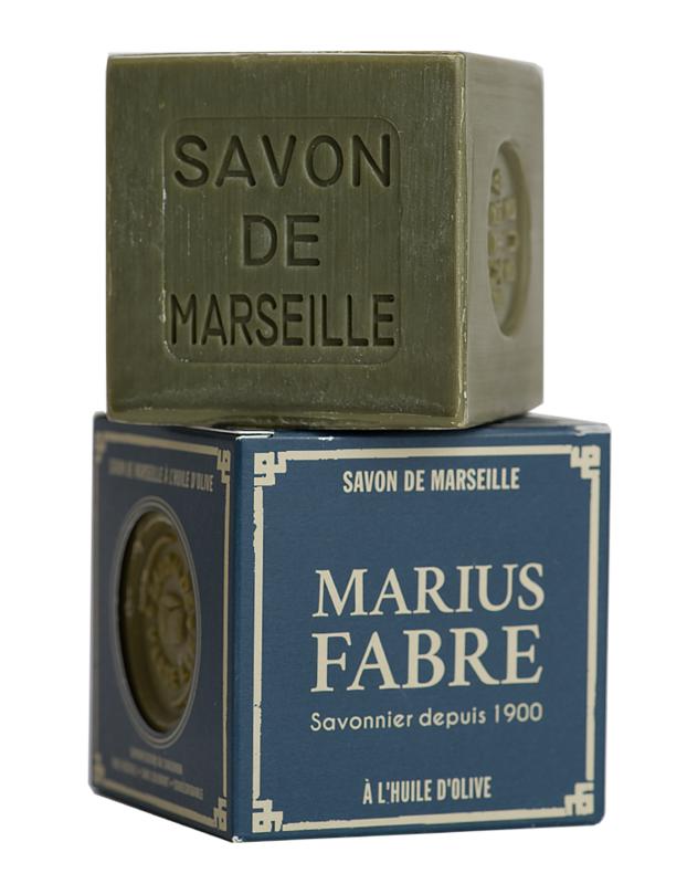 Marius Fabre Savon marseille zeep in doos olijf 400.00 Gram