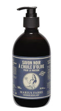Marius Fabre Savon noir zwarte zeep met pomp 500.00 Milliliter