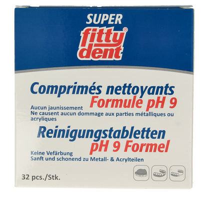 Fittydent Gebitsreinigingstabletten 32.00 Stuks