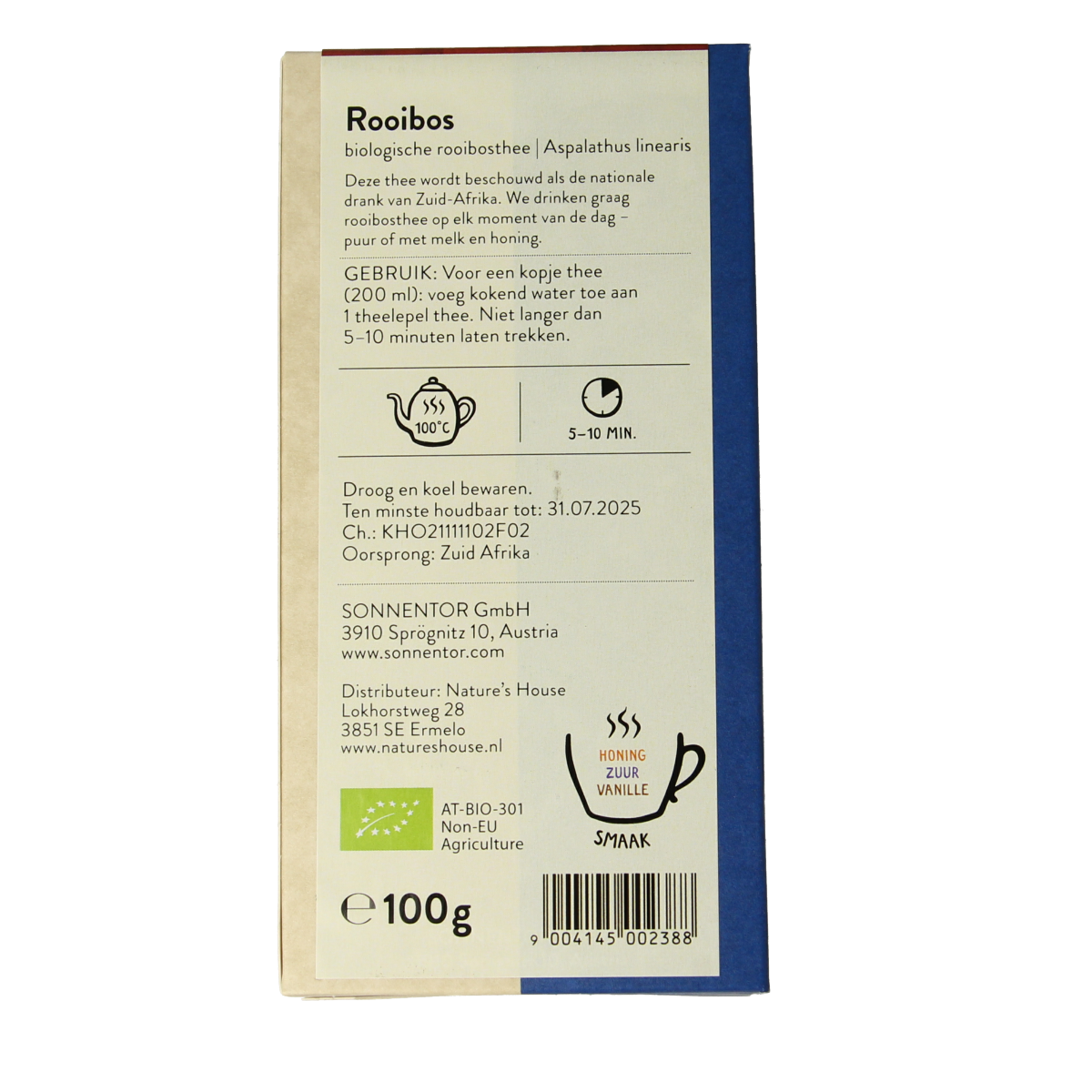 Sonnentor Rooibos kruidenthee los bio 100.00 Gram