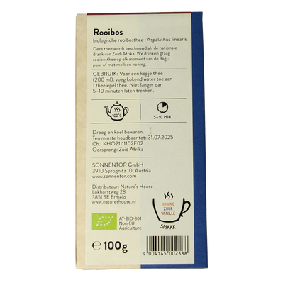 Sonnentor Rooibos kruidenthee los bio 100.00 Gram