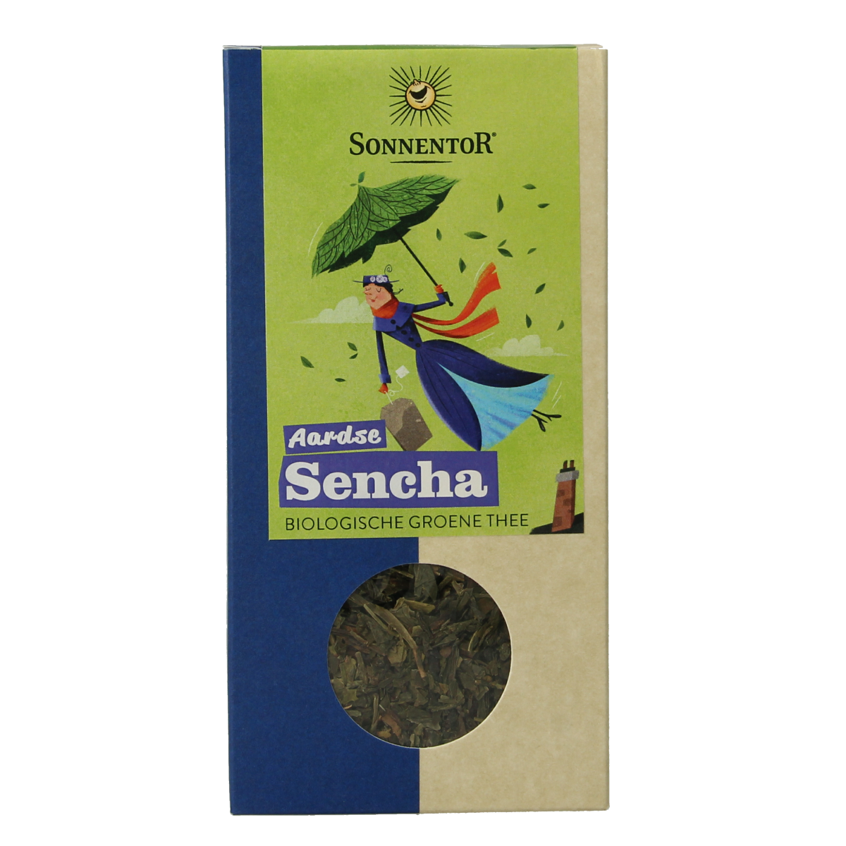 Sonnentor Aardse sencha groene thee bio 70.00 Gram
