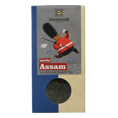 Sonnentor Engelse zwarte thee sterke assam los bio 95.00 Gram