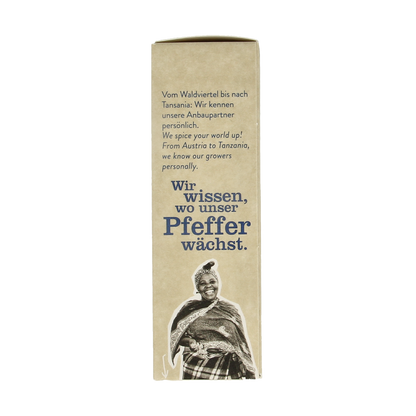 Sonnentor Peper zwart gemalen bio 50.00 Gram