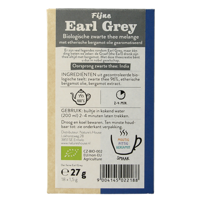 Sonnentor Earl grey thee bio 18.00 Zakjes